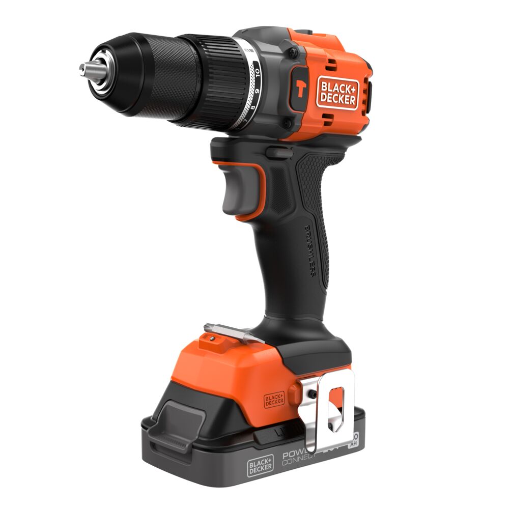 20V MAX* POWERCONNECT Cordless Brushless ?-in. Hammer Drill Kit - Image 3