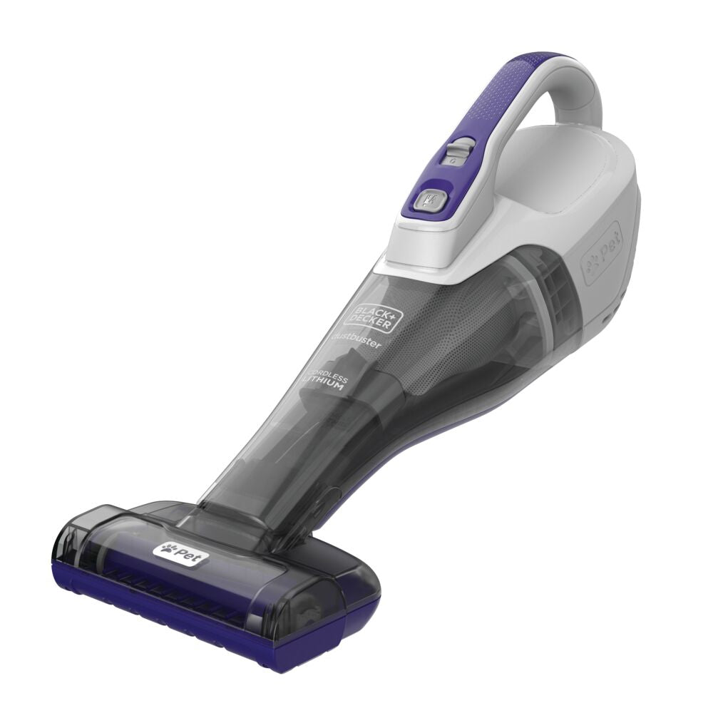 dustbuster furbuster Cordless Pet Power Head Hand Vacuum With Motorized Upholstery Brush