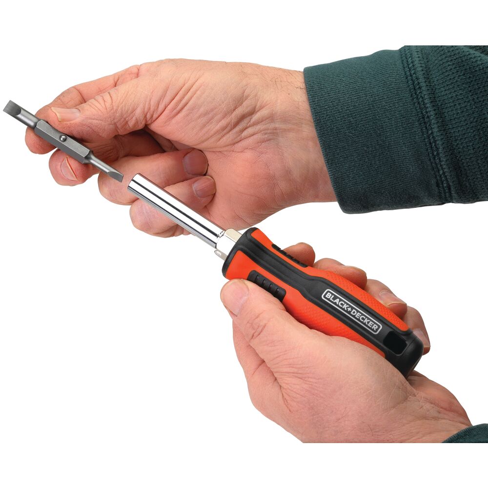 6-In-1 Multibit Screwdriver. Two-Sided Bits Including Phillips. Slotted. Nut Drivers - Image 2